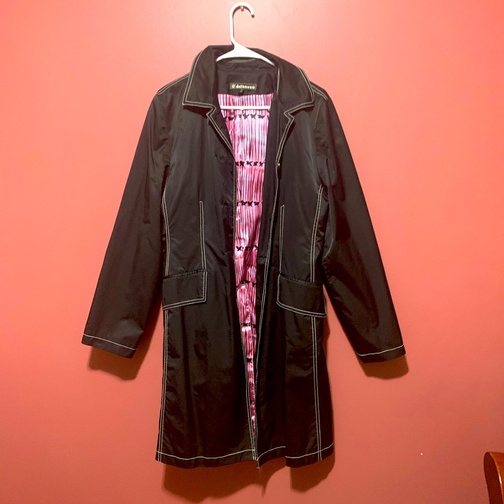 Black Rain Trench Coat